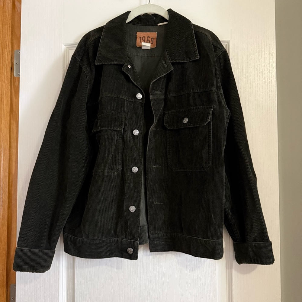 GAP Dark Green Corduroy Jacket